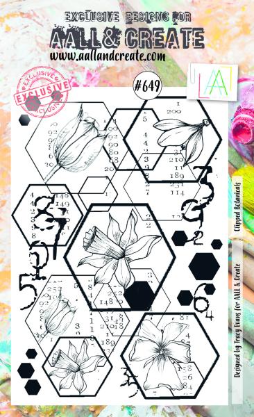 AALL and Create  Clipped Botanicals  Stamps - Stempel A6