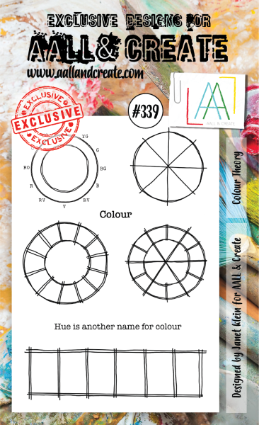 AALL and Create  Colour Theory  Stamps - Stempel A6