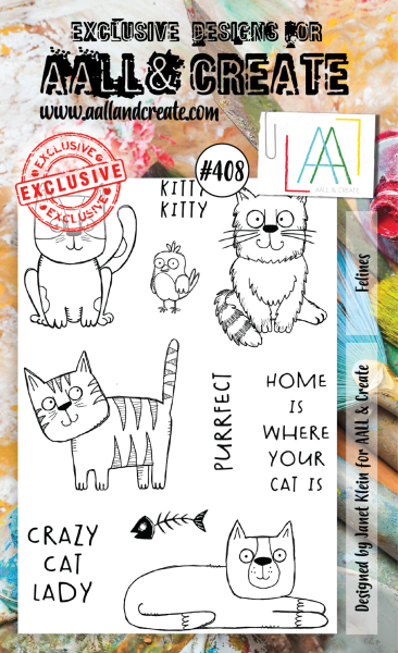 AALL and Create  Felines  Stamps - Stempel A6