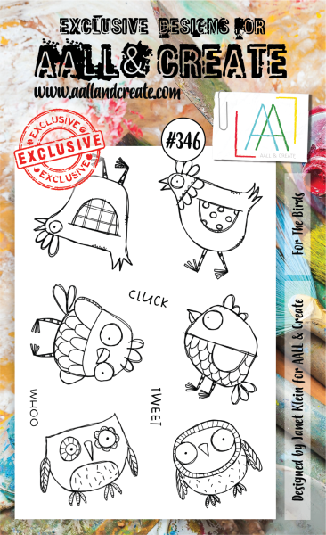 AALL and Create  For The Birds  Stamps - Stempel A6