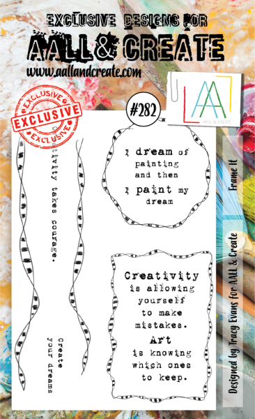 AALL and Create  Frame It  Stamps - Stempel A6