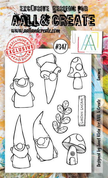 AALL and Create  Gnomes  Stamps - Stempel A6