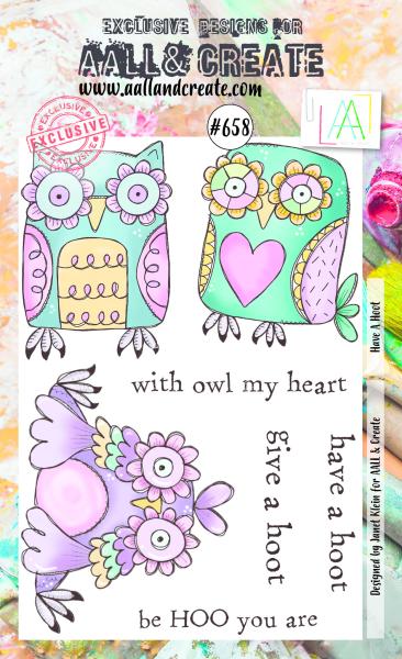 AALL and Create  Have A Hoot  Stamps - Stempel A6