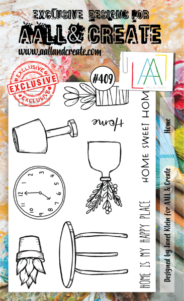 AALL and Create  Home  Stamps - Stempel A6