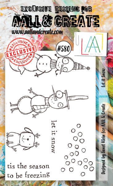 AALL and Create  Let It Snow  Stamps - Stempel A6