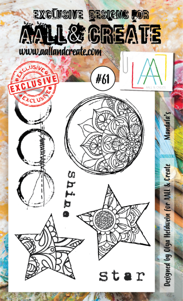 AALL and Create  Mandala's  Stamps - Stempel A6