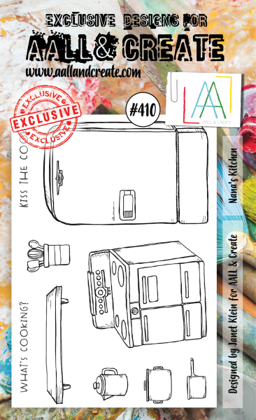 AALL and Create  Nana's Kitchen  Stamps - Stempel A6