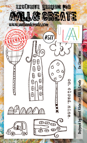 AALL and Create On Cloud Nine  Stamps - Stempel A6