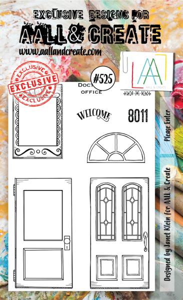 AALL and Create  Please Enter  Stamps - Stempel A6