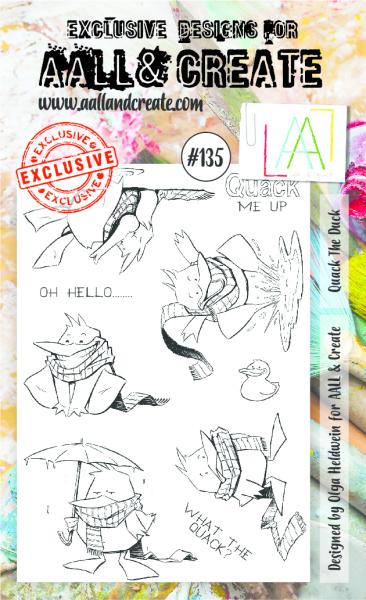 AALL and Create  Quack The Duck  Stamps - Stempel A6