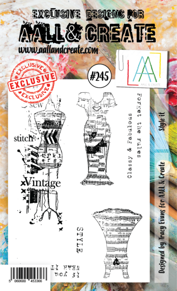 AALL and Create  Style It  Stamps - Stempel A6