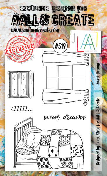 AALL and Create  Sweet Dreams  Stamps - Stempel A6