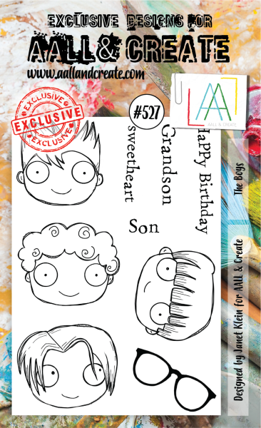 AALL and Create  The Boys  Stamps - Stempel A6