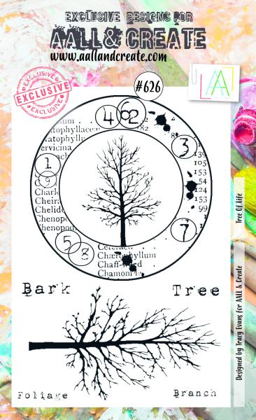 AALL and Create  Tree Of Life  Stamps - Stempel A6