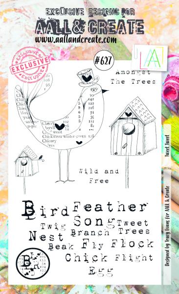 AALL and Create  Tweet Tweet  Stamps - Stempel A6