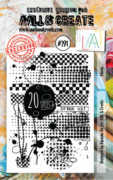 AALL and Create  Checks  Stamps - Stempel A7