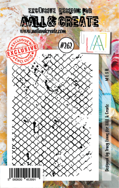 AALL and Create  Mesh  Stamps - Stempel A7