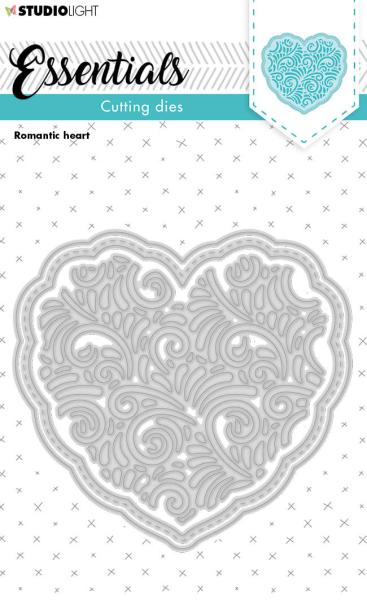 Studio Light Die Cut - Stanze - Romantic Heart 