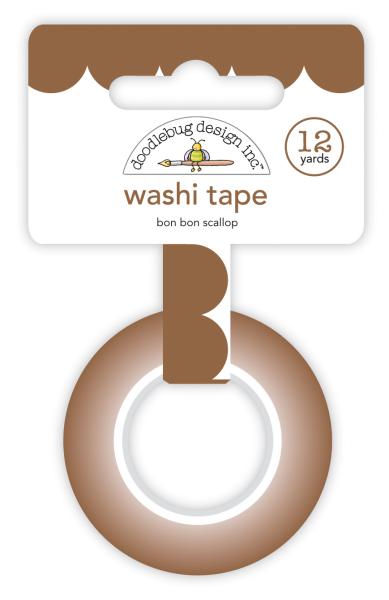 Doodlebug Design "Bon Bon Scallop" Washi Tape 