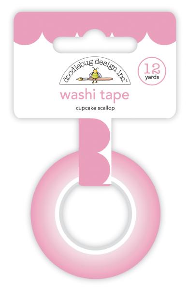 Doodlebug Design "Cupcake Scallop" Washi Tape 