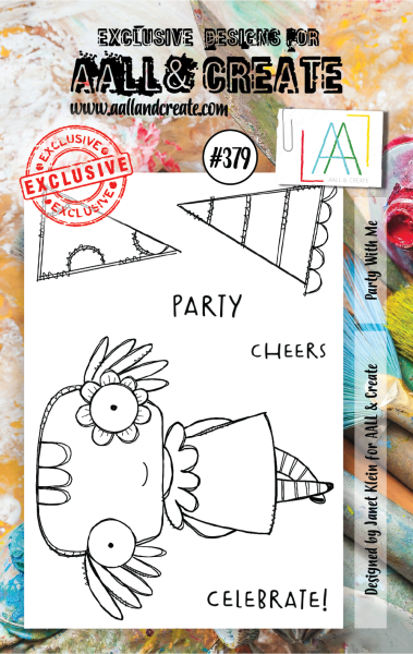 AALL and Create  Party With Me  Stamps - Stempel A7