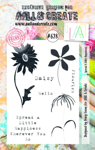 AALL and Create Spread A Little Happiness  Stamps - Stempel A7