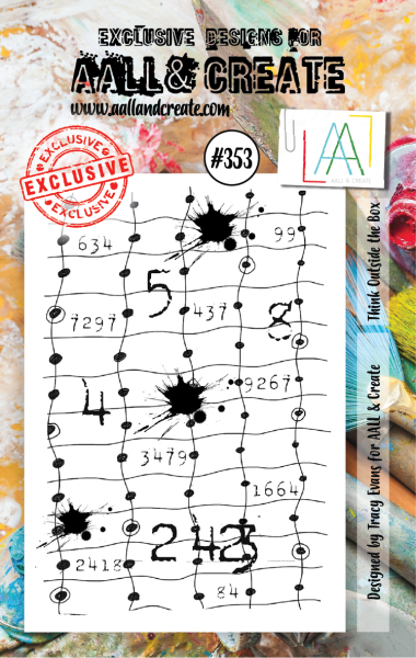 AALL and Create  Think Outside the Box  Stamps - Stempel A7