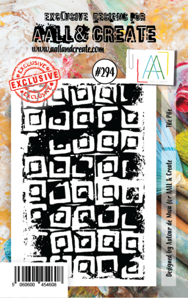 AALL and Create  Tile Pile  Stamps - Stempel A7