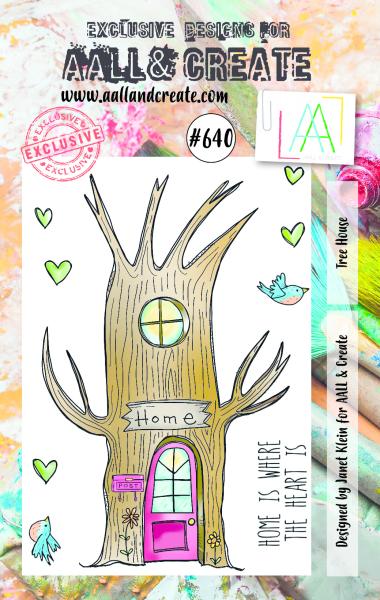 AALL and Create  Tree House  Stamps - Stempel A7