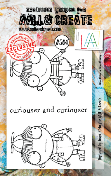 AALL and Create Tweedledee & Tweeddledum  Stamps - Stempel A7