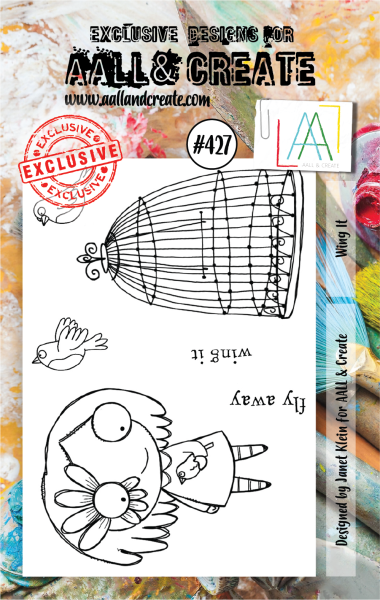 AALL and Create  Wing It  Stamps - Stempel A7