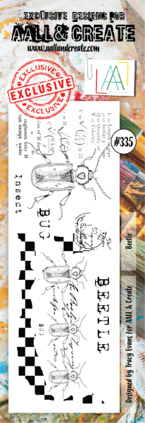 AALL and Create  Beetle  Stamps - Stempel  Border 