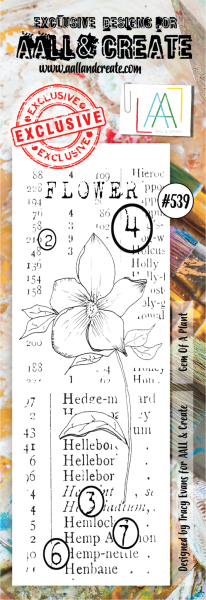 AALL and Create  Gem Of A Plant  Stamps - Stempel  Border 