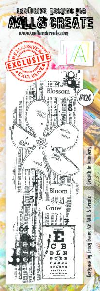 AALL and Create  Growth In Numbers  Stamps - Stempel  Border 