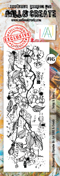 AALL and Create  Twings & Leaves  Stamps - Stempel  Border 