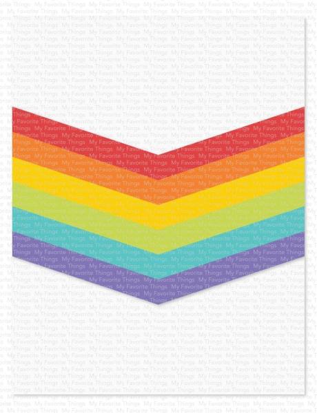 My Favorite Things Die-namics "Chevron Stripes" | Stanzschablone | Stanze | Craft Die