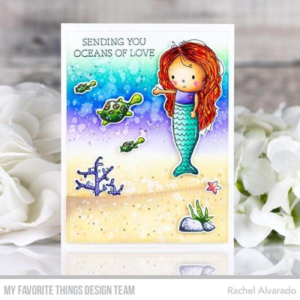 My Favorite Things Stempelset "Oceans of Love" Clear Stamp Set