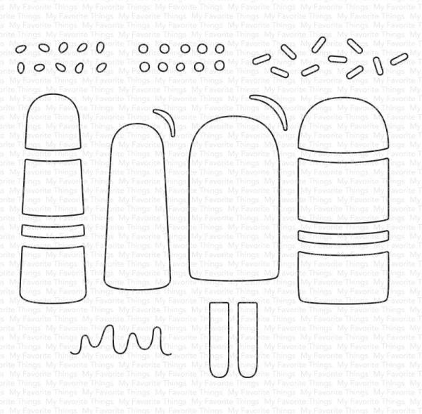 My Favorite Things Die-namics "Pair of Popsicles" | Stanzschablone | Stanze | Craft Die