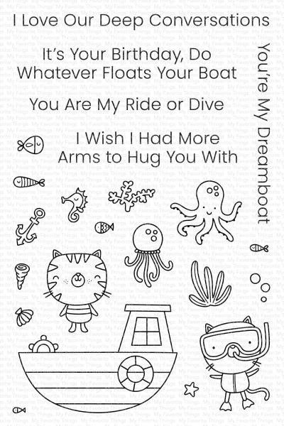 My Favorite Things Stempelset "Ride or Dive" Clear Stamp Set