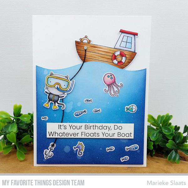 My Favorite Things Stempelset "Ride or Dive" Clear Stamp Set