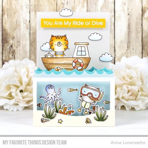 My Favorite Things Stempelset "Ride or Dive" Clear Stamp Set