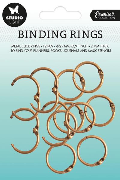 Studio Light - Binding Rings Old Gold