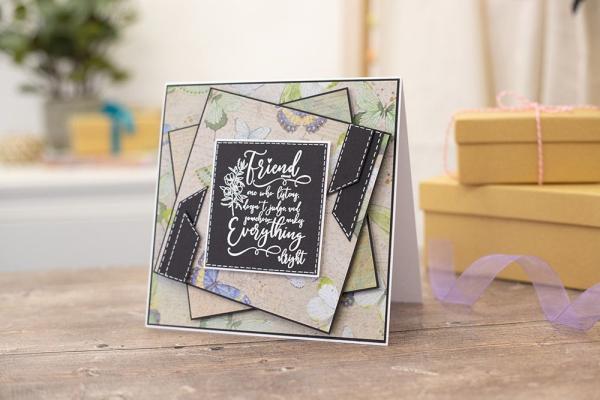 Crafters Companion - Friends for Life - A Friend Like You - Clear Stamps