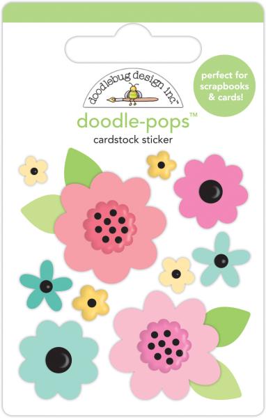 Doodlebug Design "Flower Garden" Doodle-Pops