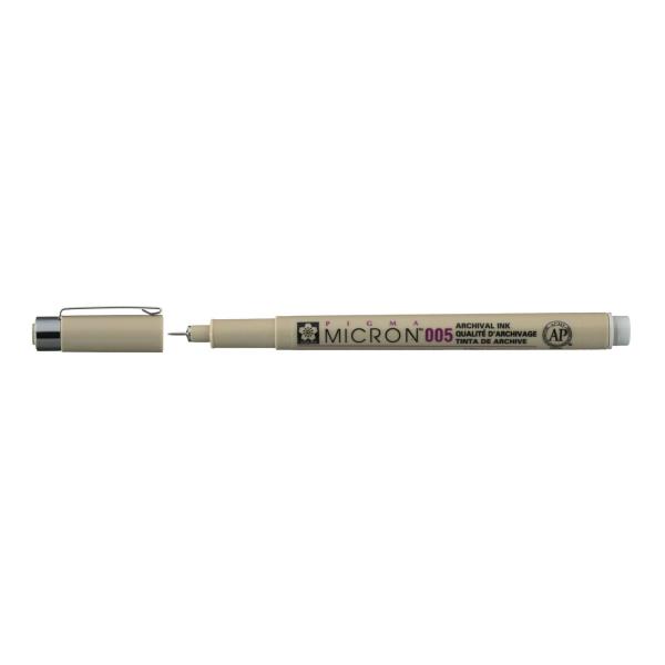 Sakura - Pigma micron 005 Light cool gray 0,20mm  Set - Fineliner