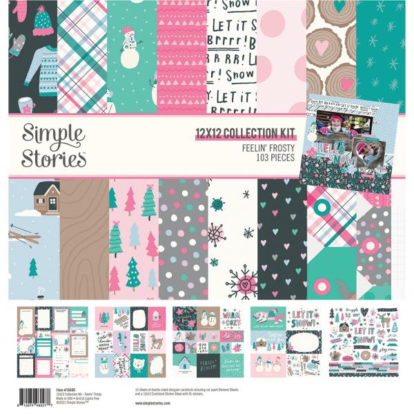 Simple Stories Simple  Feelin' Frosty Collection  Kit