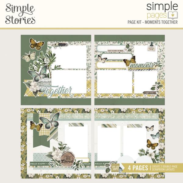 Simple Stories Simple Pages Kit Moments Together  Simple Pages Kit - Bits & Pieces