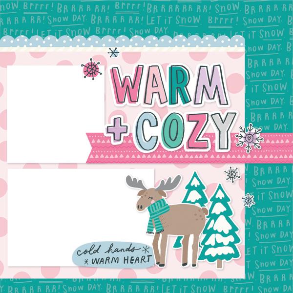 Simple Stories Simple Pages Kit Winter Days Simple Pages Kit - Bits & Pieces