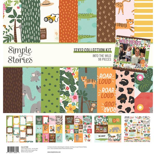 Simple Stories Simple  Into the Wild Collection  Kit