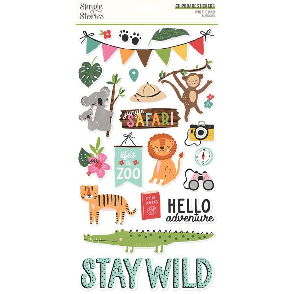 Simple Stories  Into the Wild Collectors Essential Kit 